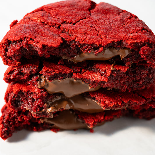 Red Velvet Nutella Cookie Box